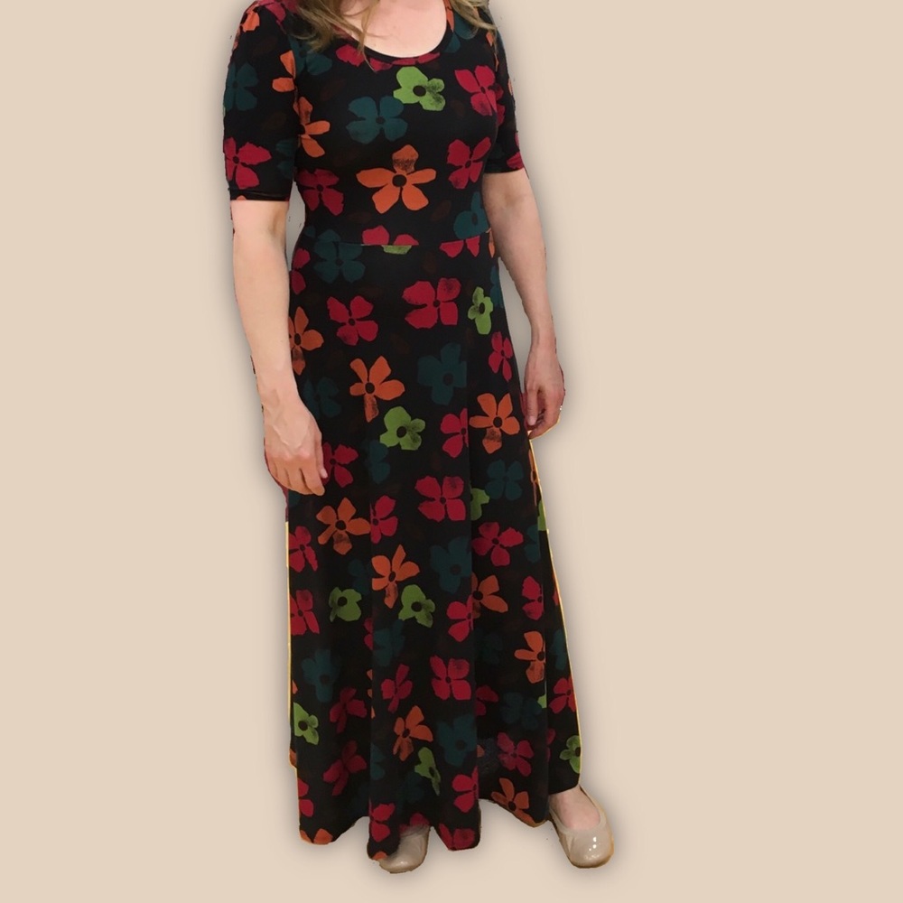 LuLaRoe Floral Maxi Dress